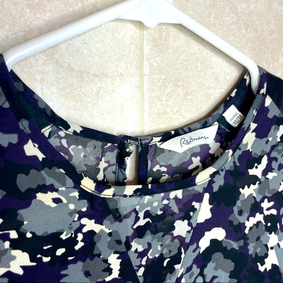 Reitman’s camo print sleeveless blouse XSP - Picture 5 of 6
